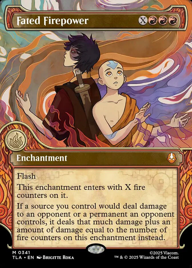 Fated Firepower - Borderless - Enchantment - Showcase