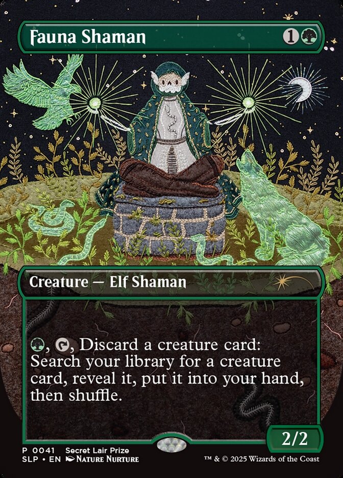 Fauna Shaman - Borderless - Full Art - Inverted
