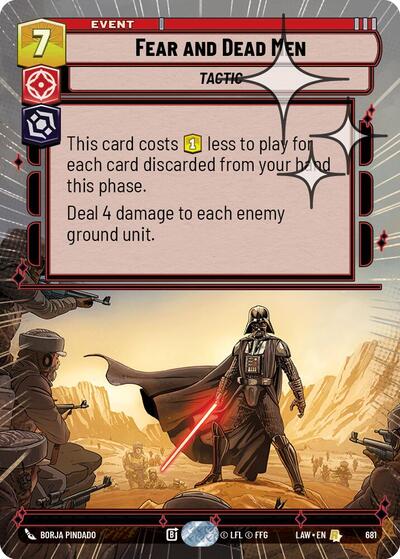 Fear and Dead Men (Hyperspace) - Foil