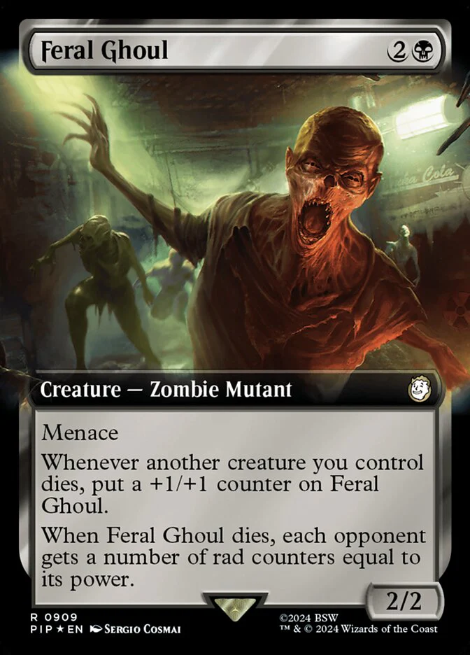Feral Ghoul - Extended Art - Surge Foil (Foil)