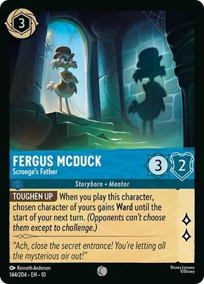 Fergus McDuck - Scrooge's Father - Foil
