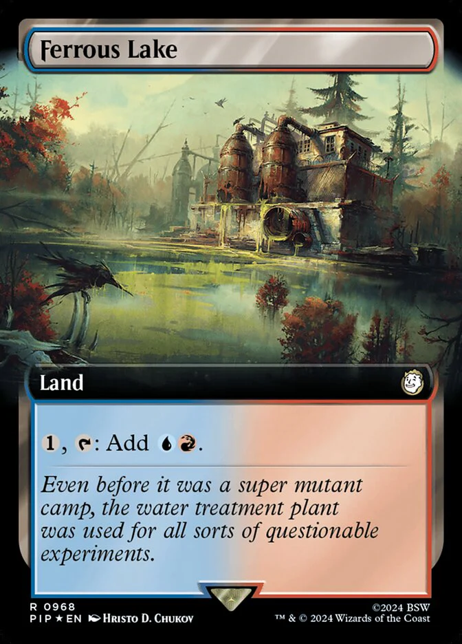 Ferrous Lake - Extended Art - Surge Foil (Foil)