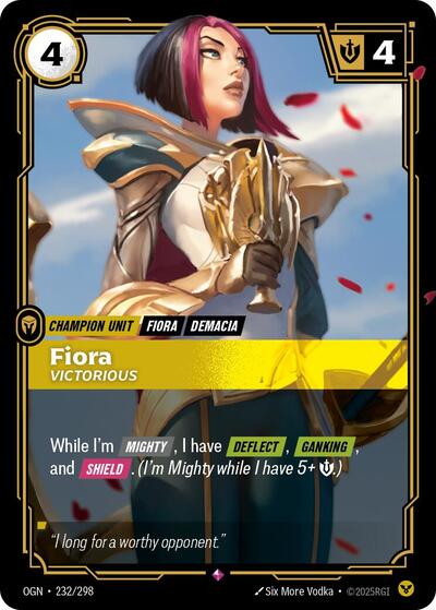 Fiora - Victorious - Foil