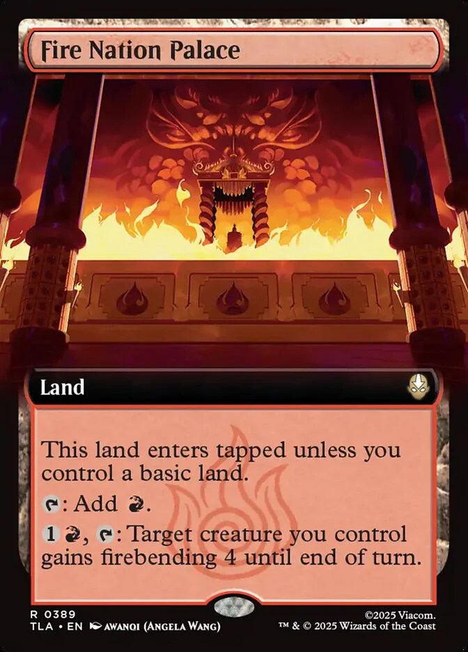 Fire Nation Palace - Extended Art