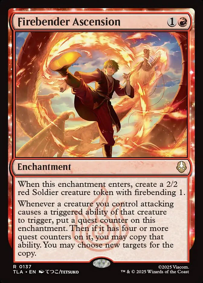 Firebender Ascension - Enchantment (Foil)