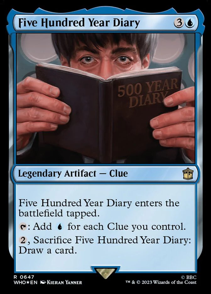 Five Hundred Year Diary - Legendary - Surge Foil (Foil)