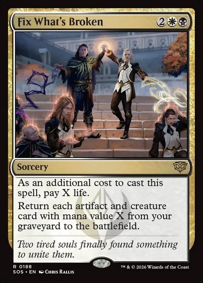 Fix What's Broken (Foil)