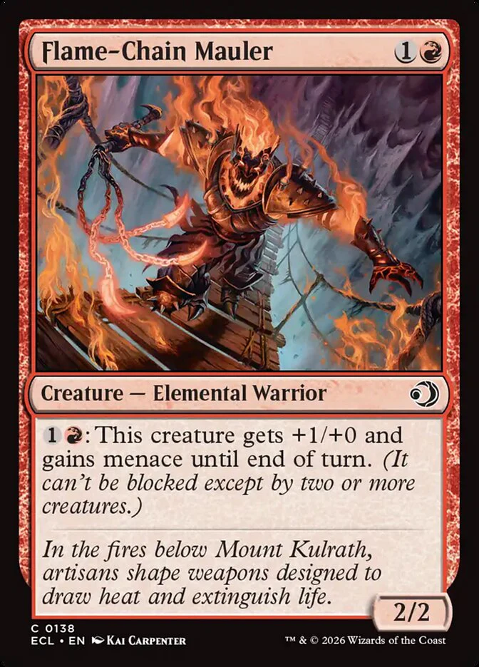 Flame-Chain Mauler (Foil)
