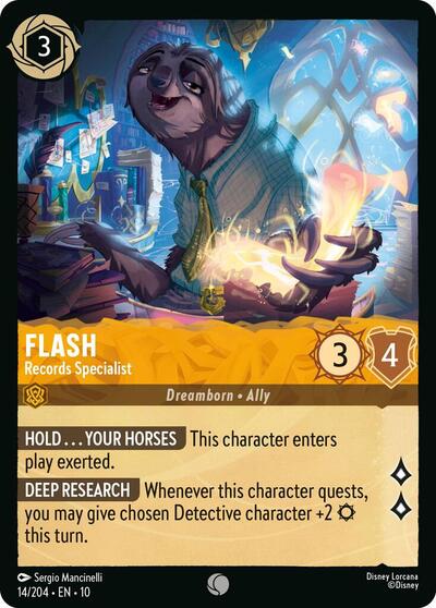 Flash - Records Specialist - Foil