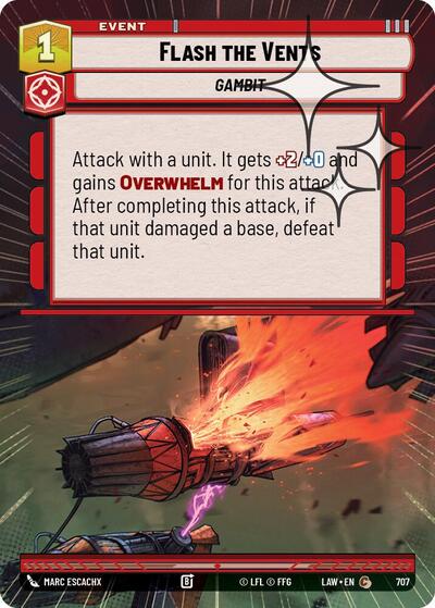 Flash the Vents (Hyperspace) - Foil