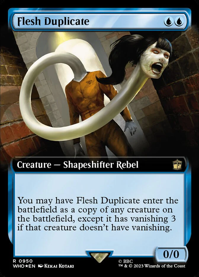 Flesh Duplicate - Extended Art - Surge Foil (Foil)