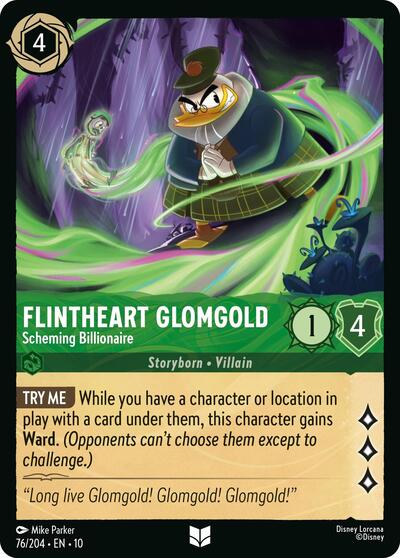 Flintheart Glomgold - Scheming Billionaire - Foil