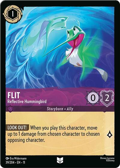 Flit - Reflective Hummingbird - Foil
