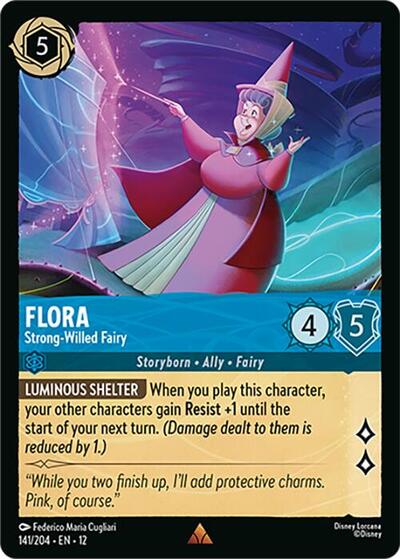 Flora - Strong-Willed Fairy - Foil