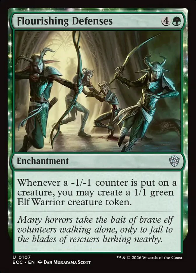 Flourishing Defenses - Enchantment