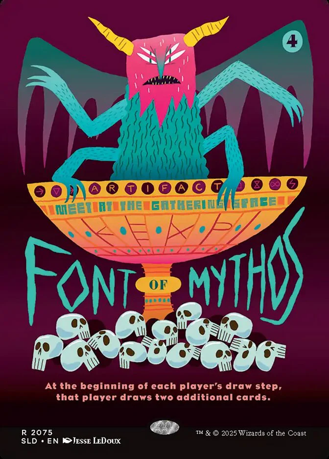 Font of Mythos - Borderless - Full Art
