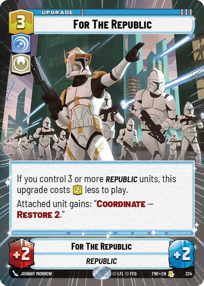 For The Republic  (Hyperspace) - Foil