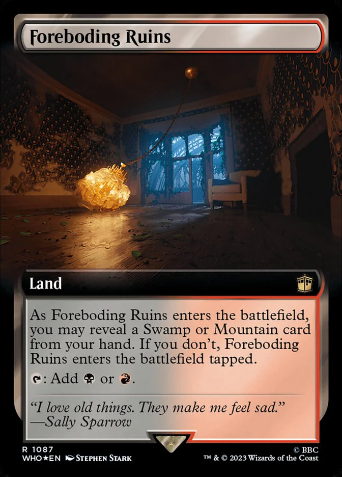 Foreboding Ruins - Extended Art - Surge Foil (Foil)