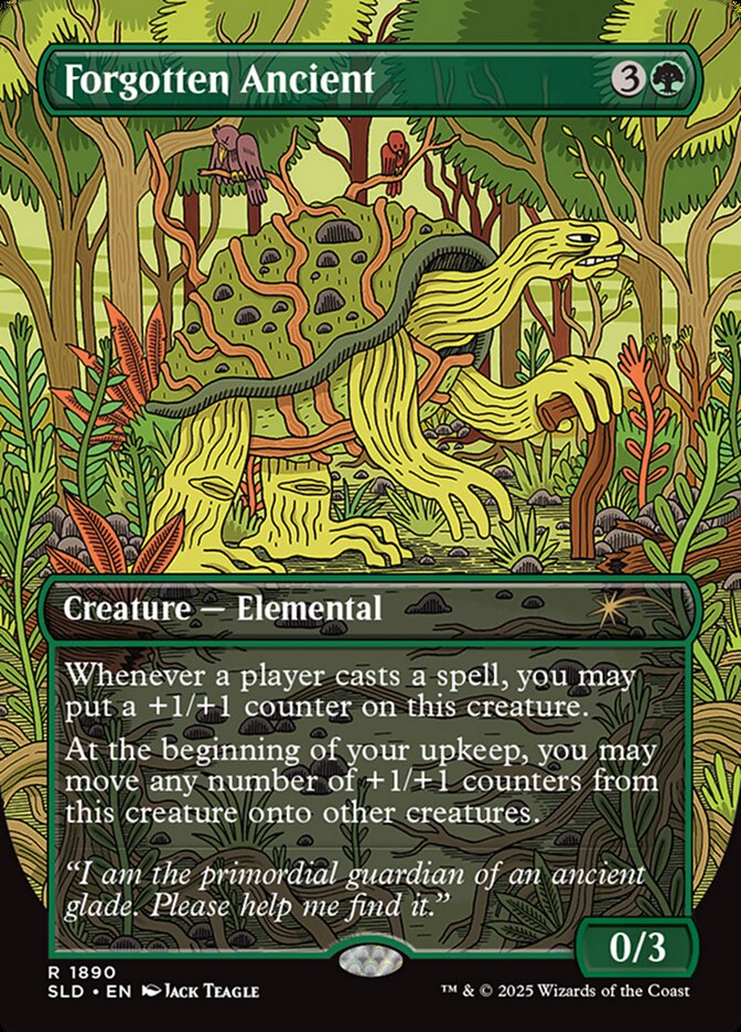 Forgotten Ancient - Borderless - Full Art - Inverted (Foil)