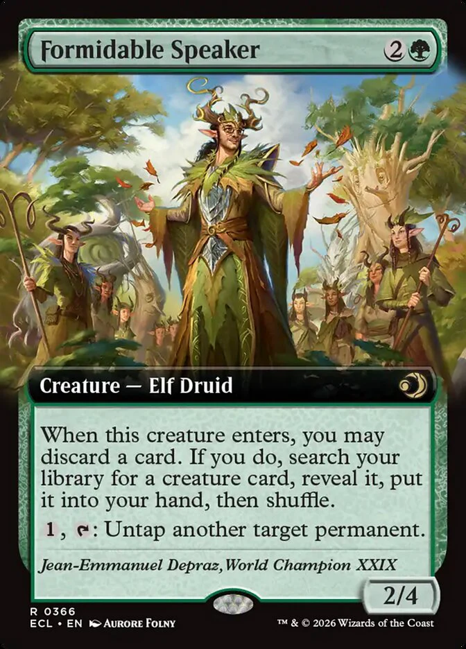 Formidable Speaker - Extended Art
