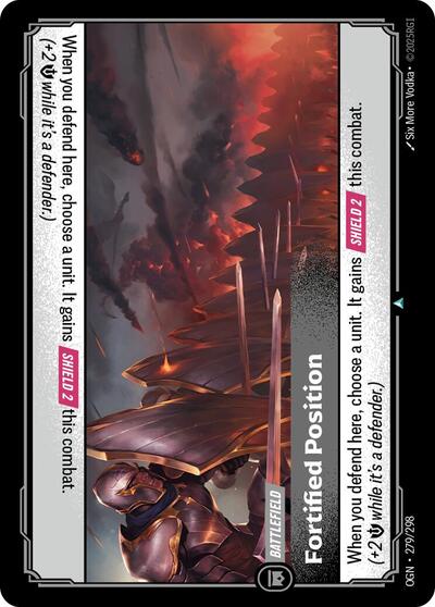 Fortified Position - Foil