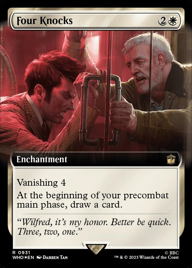 Four Knocks - Extended Art - Surge Foil (Foil)