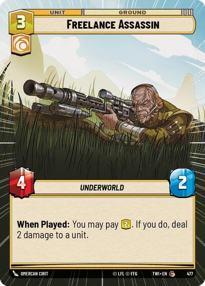 Freelance Assassin  (Hyperspace) - Foil