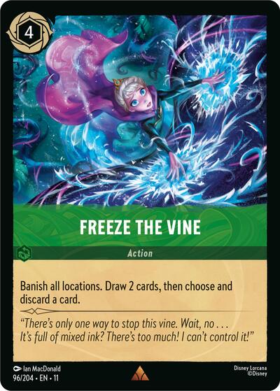 Freeze the Vine - Foil