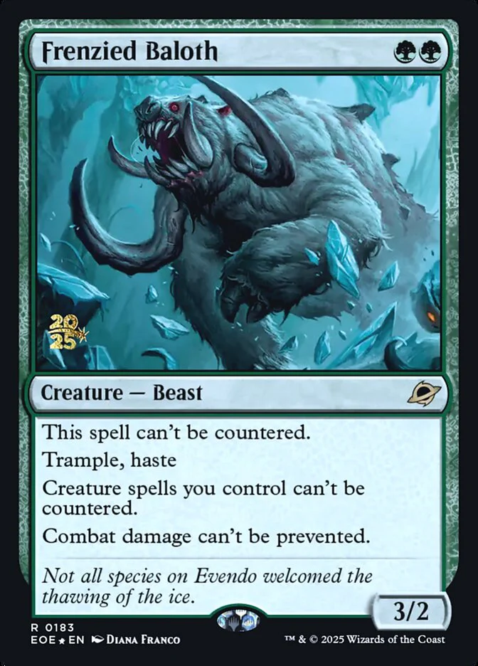 Frenzied Baloth (Foil)