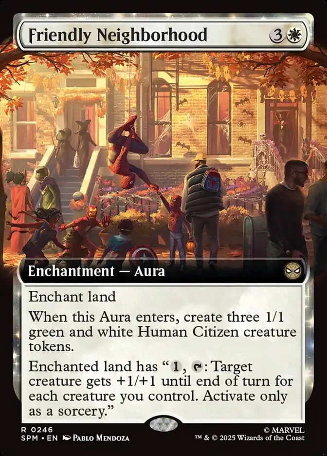 Friendly Neighborhood - Enchantment - Extended Art (Foil)