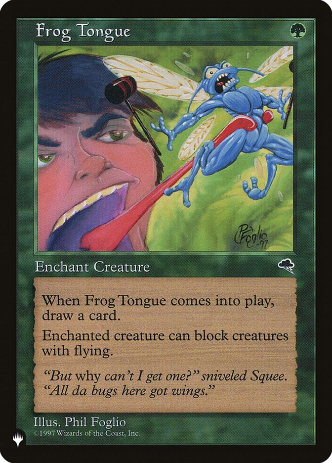 Frog Tongue - Retro Frame
