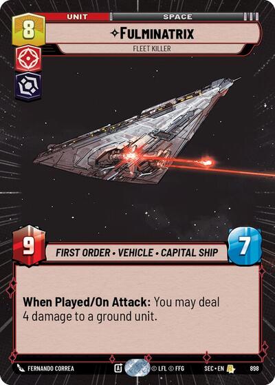 Fulminatrix - Fleet Killer (Hyperspace) - Foil