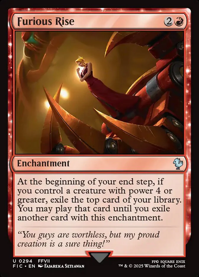 Furious Rise - Enchantment