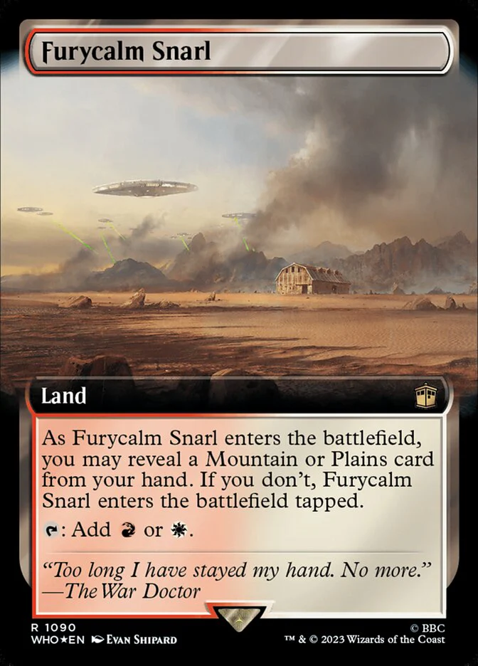 Furycalm Snarl - Extended Art - Surge Foil (Foil)