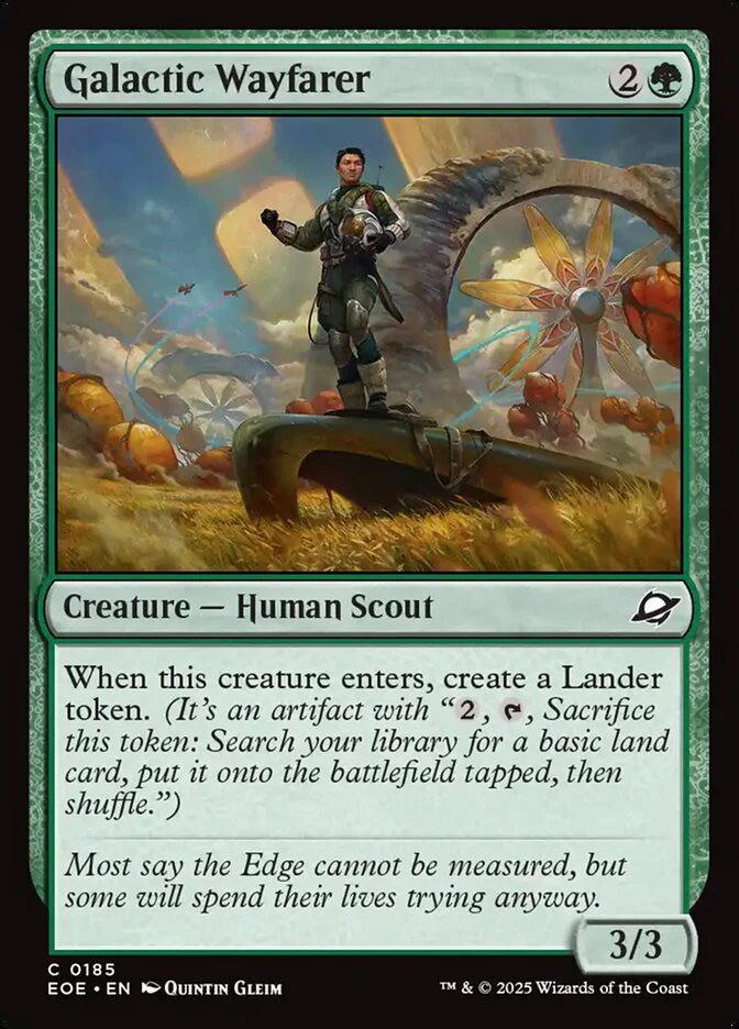 Galactic Wayfarer (Foil)
