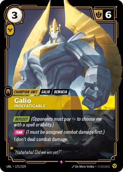 Galio - Indefatigable - Foil