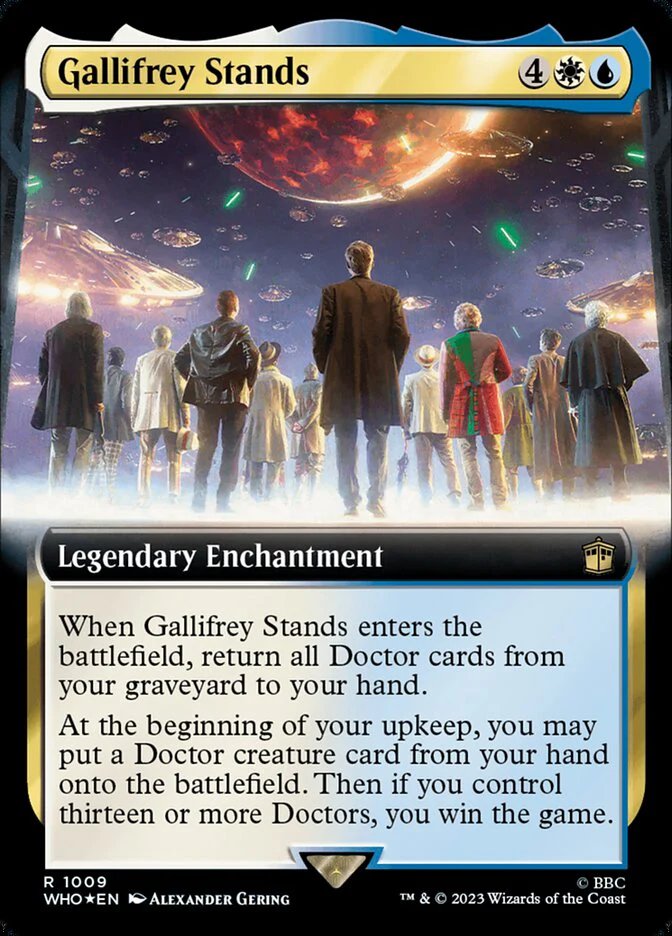 Gallifrey Stands - Extended Art - Legendary - Surge Foil (Foil)