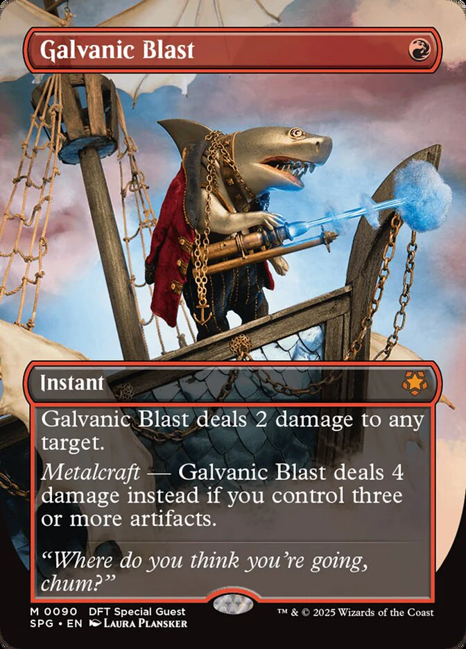 Galvanic Blast - Borderless - Full Art - Inverted