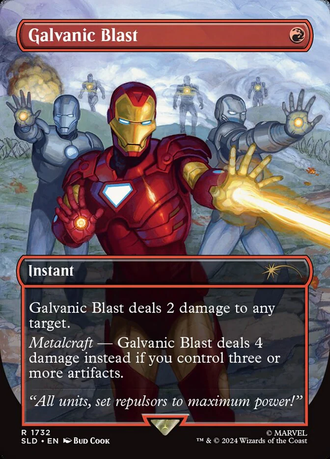 Galvanic Blast - Borderless - Full Art