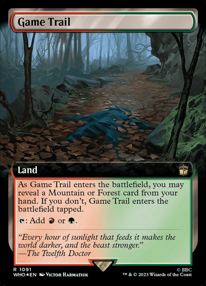 Game Trail - Extended Art - Surge Foil (Foil)