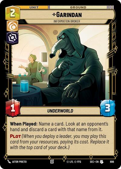 Garindan - Information Broker - Foil