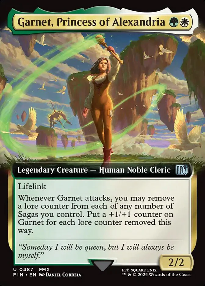 Garnet, Princess of Alexandria - Extended Art - Legendary (Foil)