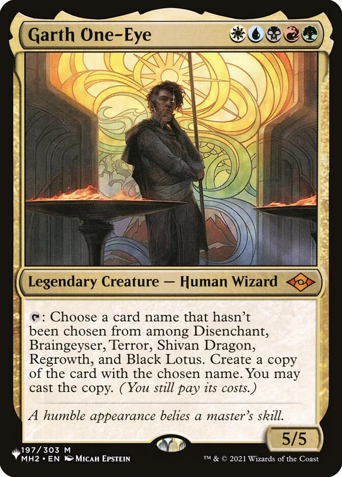 Garth One-Eye - Legendary