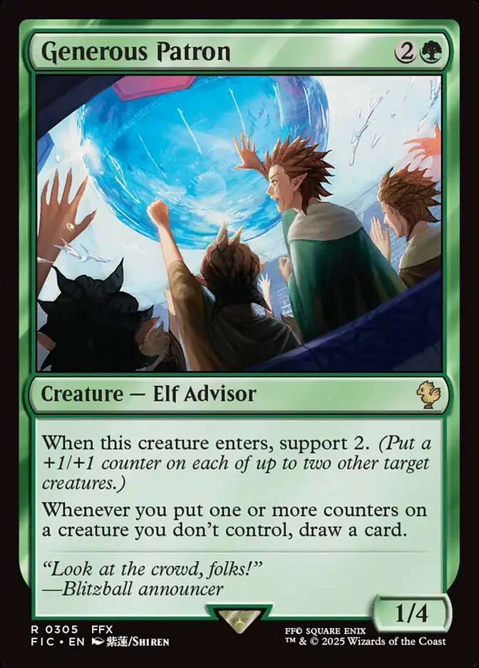 Generous Patron (Foil)