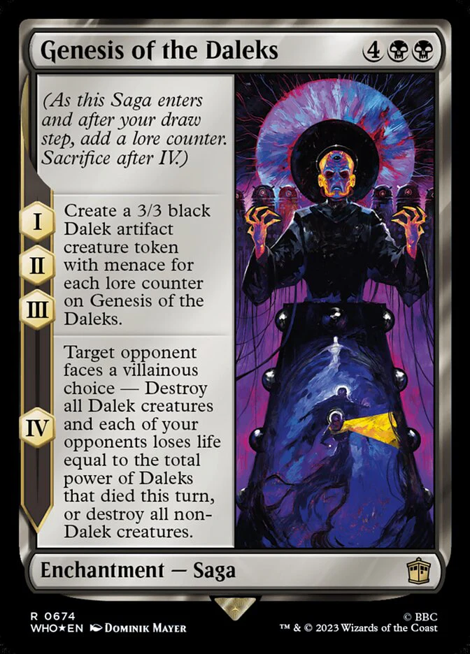 Genesis of the Daleks - Surge Foil (Foil)
