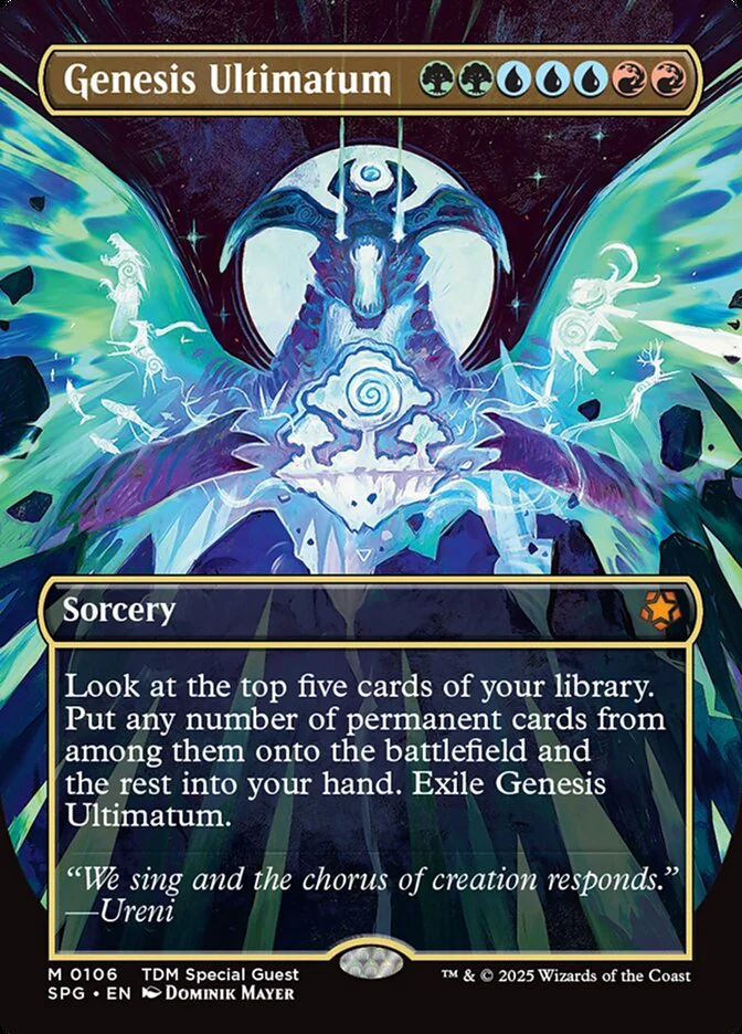 Genesis Ultimatum - Borderless - Full Art - Inverted (Foil)