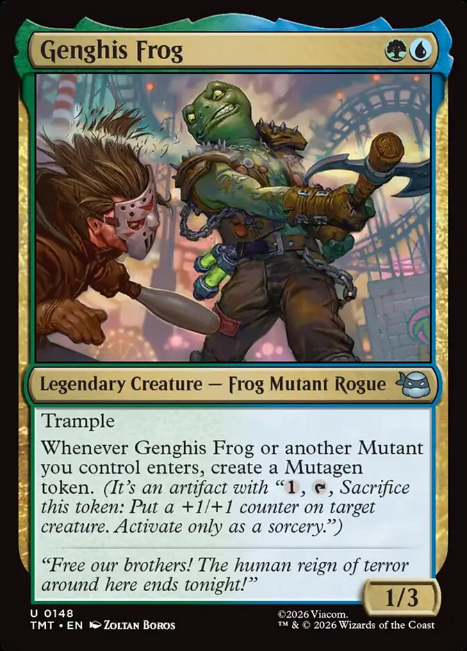 Genghis Frog - Legendary