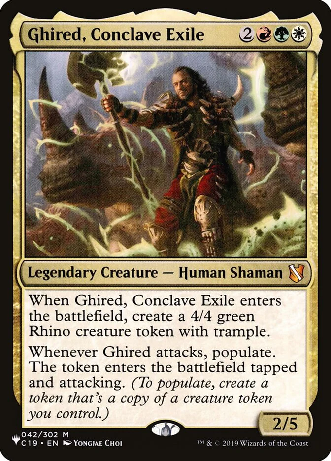 Ghired, Conclave Exile - Legendary