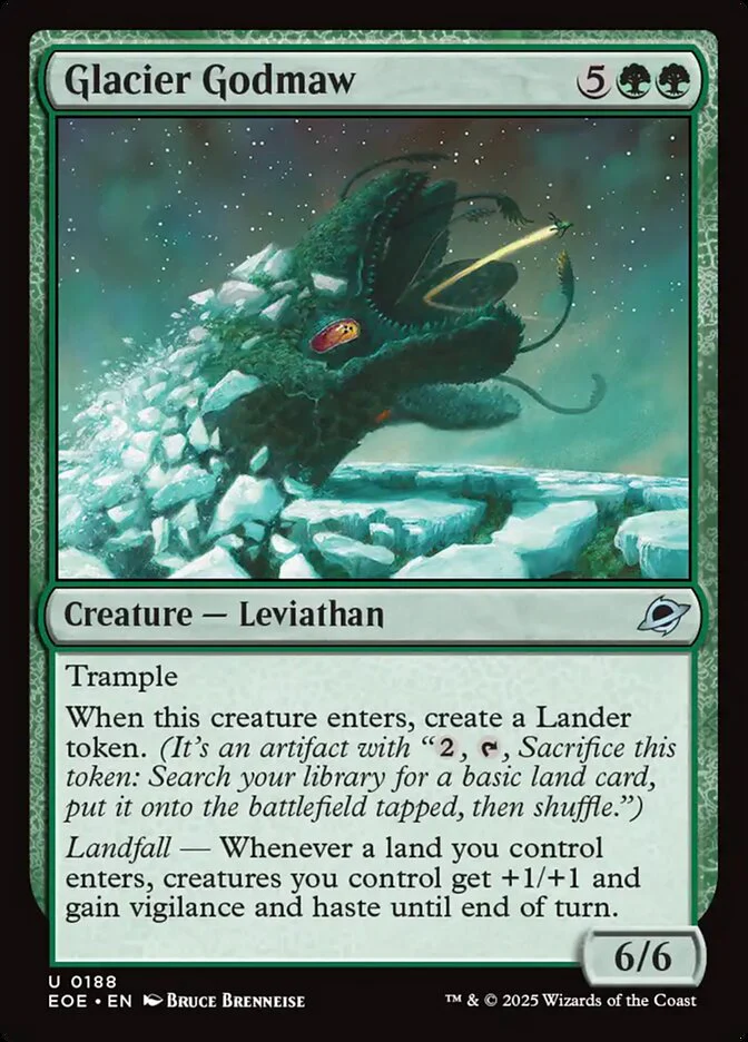 Glacier Godmaw (Foil)
