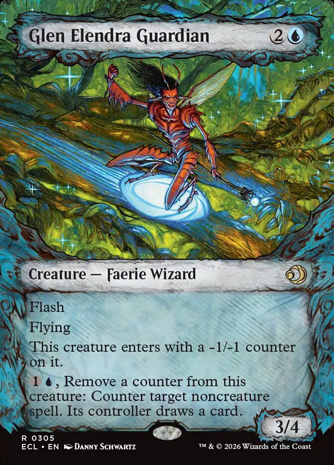 Glen Elendra Guardian - Borderless - Showcase (Foil)